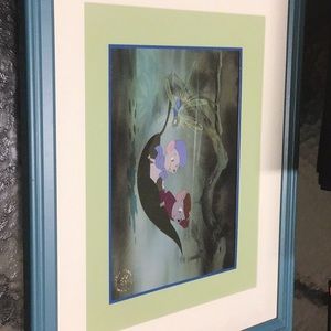 Disney store limited edition framed lithograph rescuers down under